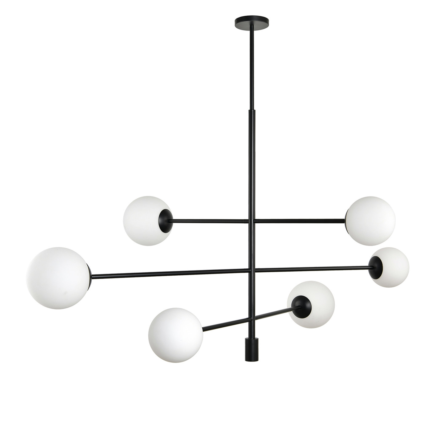 Ceiling Lamps Powder Coated Matte Black Hardwired